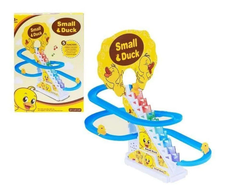 سرسره و پله برقی موزیکال جوجه اردک کد 867-11