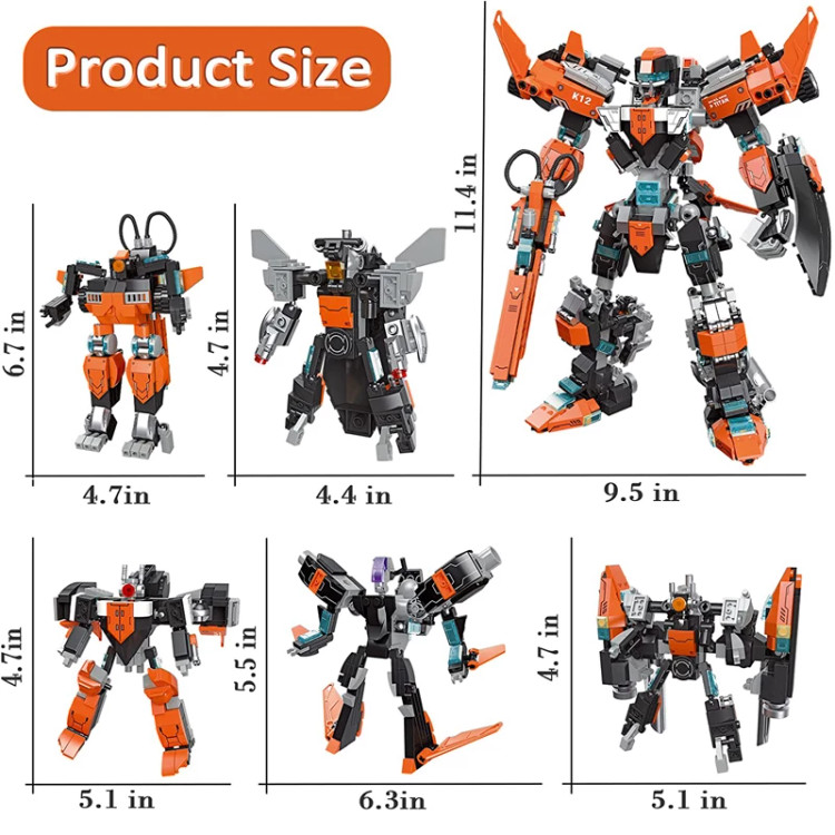 لگوی تبدیل به 3 حالت مختلف titan knight برند جی استار کد - 67030