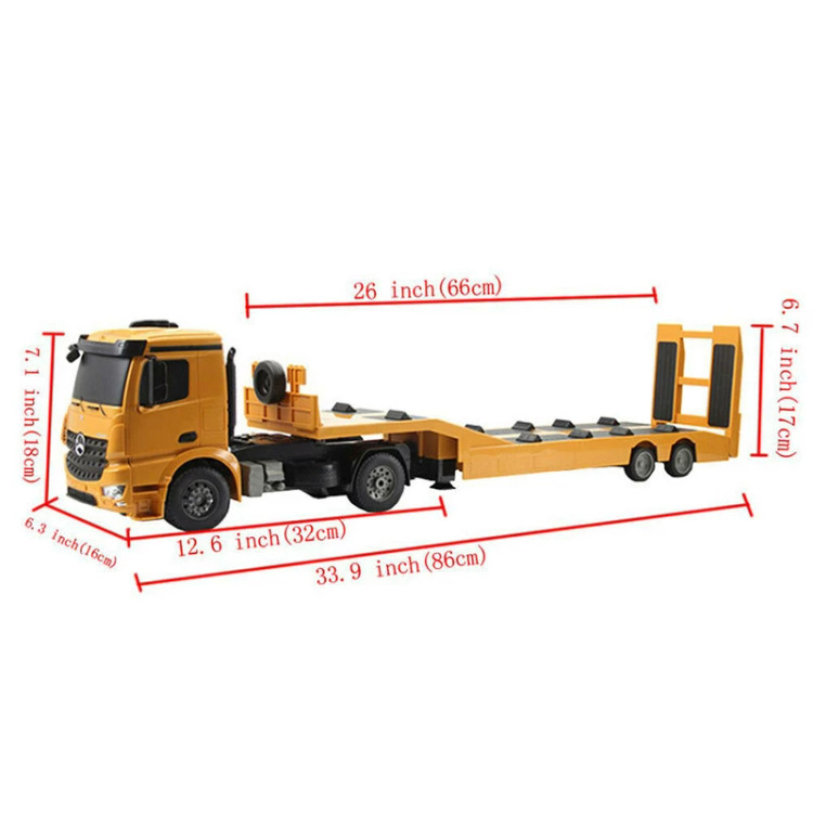 تریلی یدک کش (کفی) کنترلی مرسدس بنز برند دابل ای کد 003-562