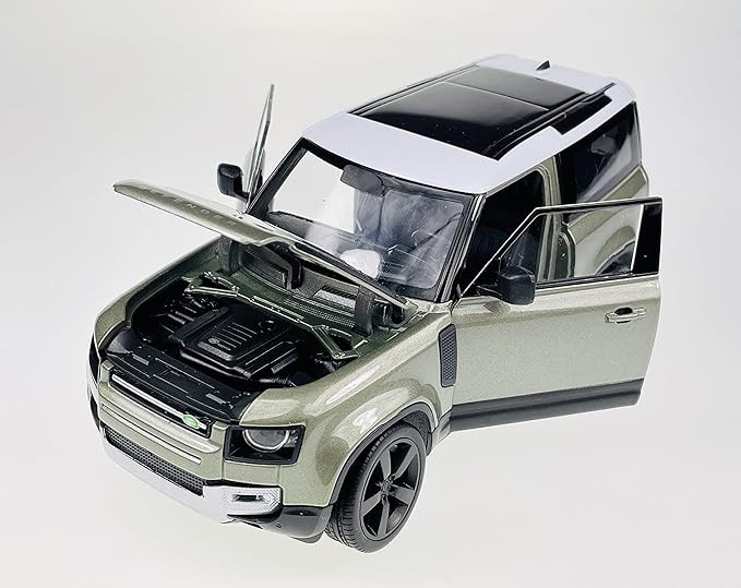 ماکت فلزی لندرور دیفندر 2020 برند ویلی مقیاس 1:26 Welly 2020 Land Rover Defender