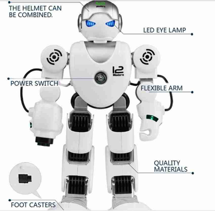 ربات کنترلی هوشمند تیرانداز شارژی ALPHA ROBOT SRTIKE FORCE