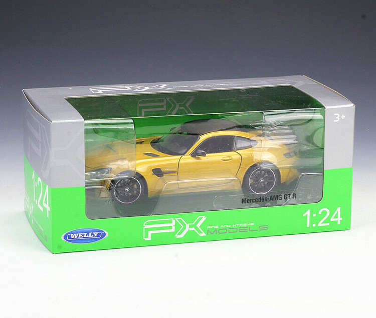 ماکت فلزی بنز ویلی WELLY MERCEDES BENZ AMG GT R مقیاس 1:24