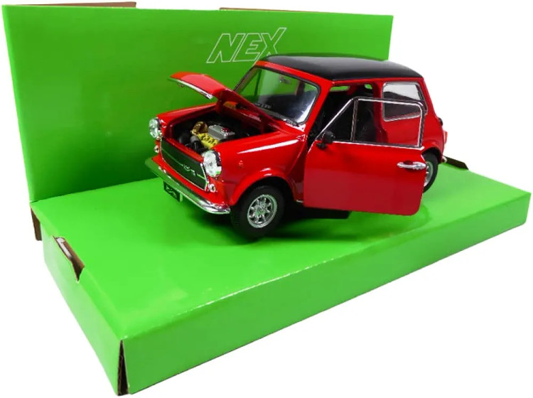 ماکت ماشین فلزی مینی کوپر 1300 ویلی Mini Cooper 1300 welly مقیاس 1:24