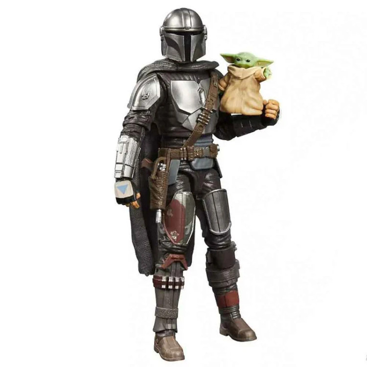 اکشن فیگور مندلورین و بیبی یودا برند هازبرو DIN DJARIN (THE MANDALORIAN AND THE CHILD)
