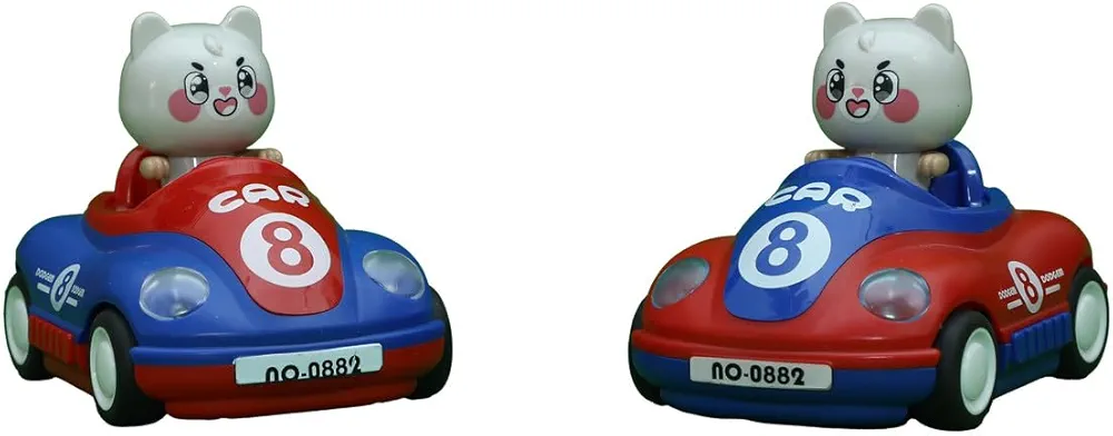 ماشین های کنترلی تصادفی 2 عدد برای سرگرم کردن 2 کودک