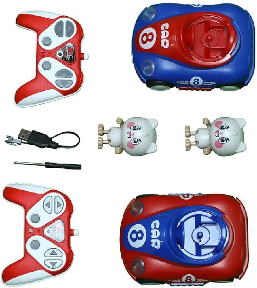 ماشین های کنترلی تصادفی 2 عدد برای سرگرم کردن 2 کودک