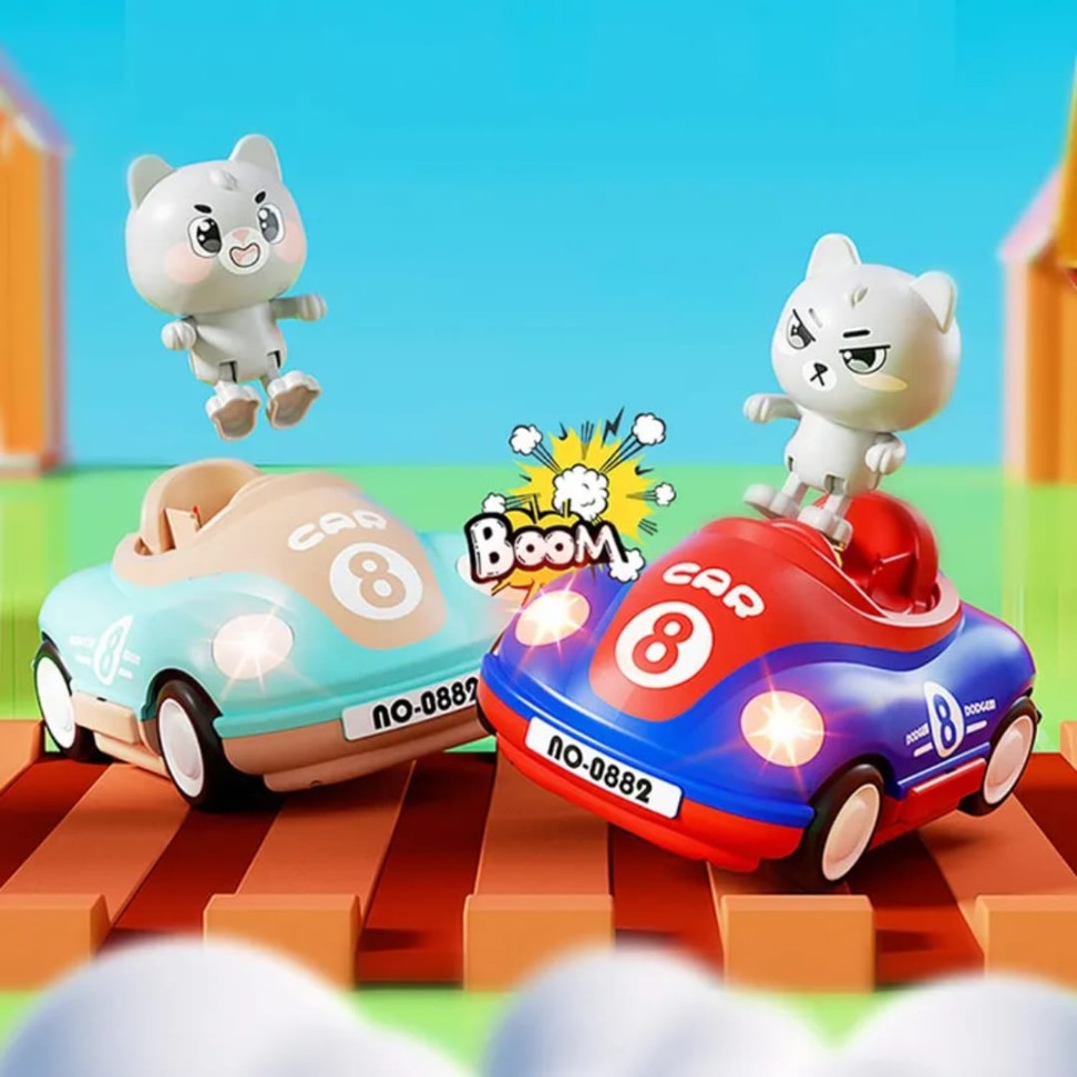 ماشین های کنترلی تصادفی 2 عدد برای سرگرم کردن 2 کودک