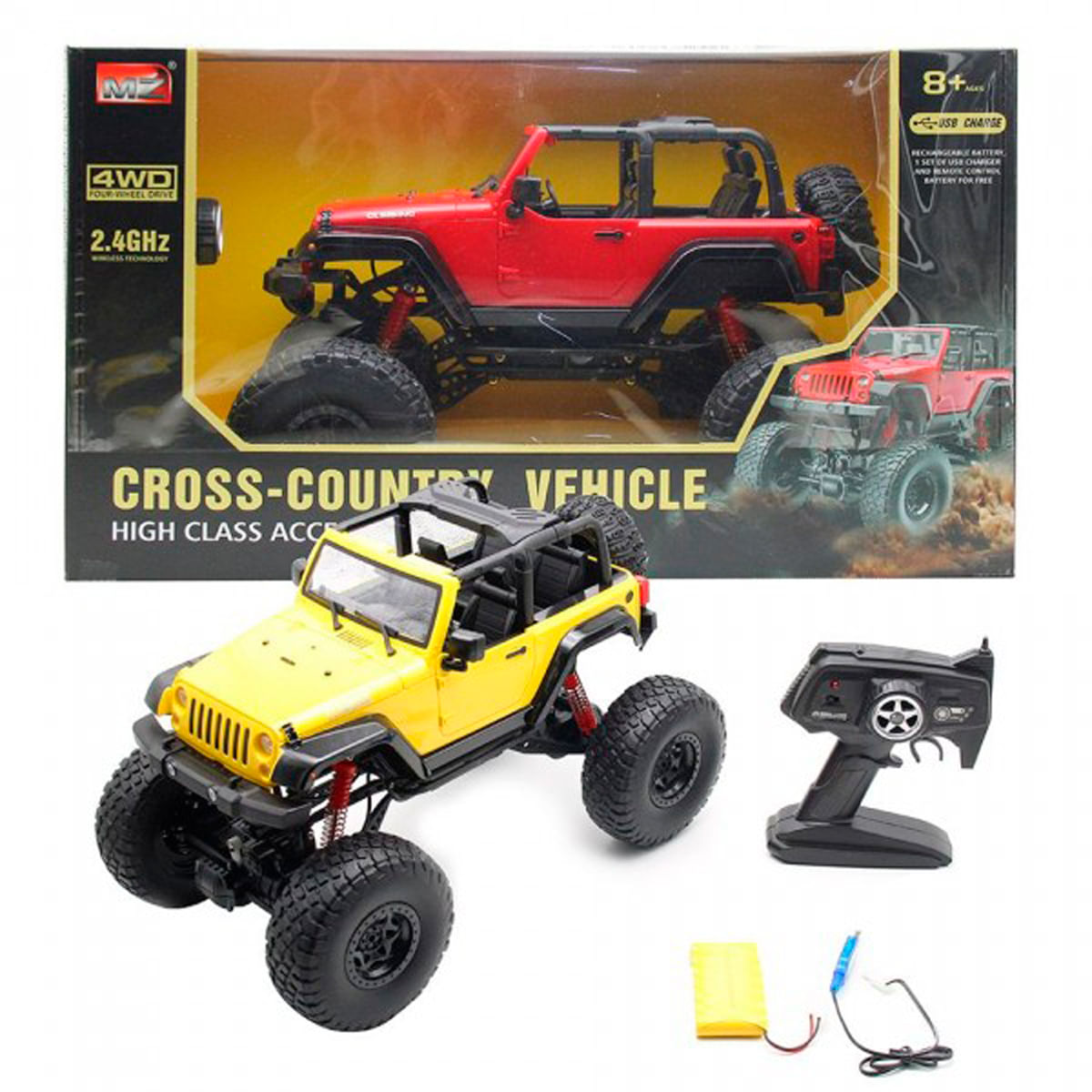 ماشین کنترلی جیپ کراس کانتری آفرود MZ 2027