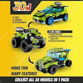 لگو ماشین 241 تکه 30 کاره