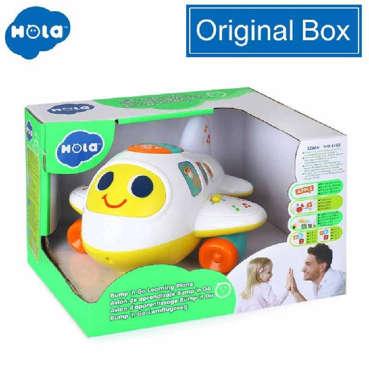 هواپیمای موزیکال هولا تویز 6103 HOLA TOYS