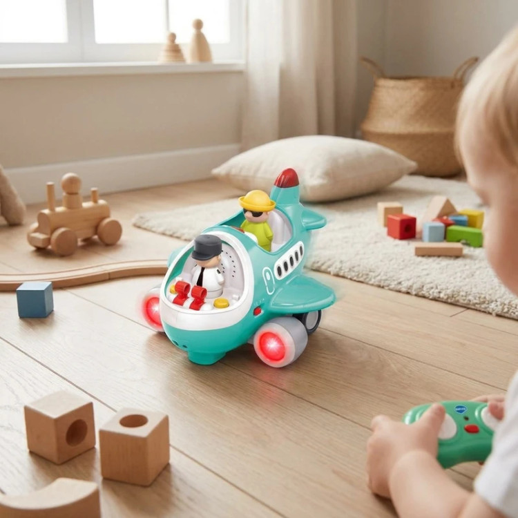 هواپیمای موزیکال کنترلی هولا تویز 999500 - HOLA TOYS