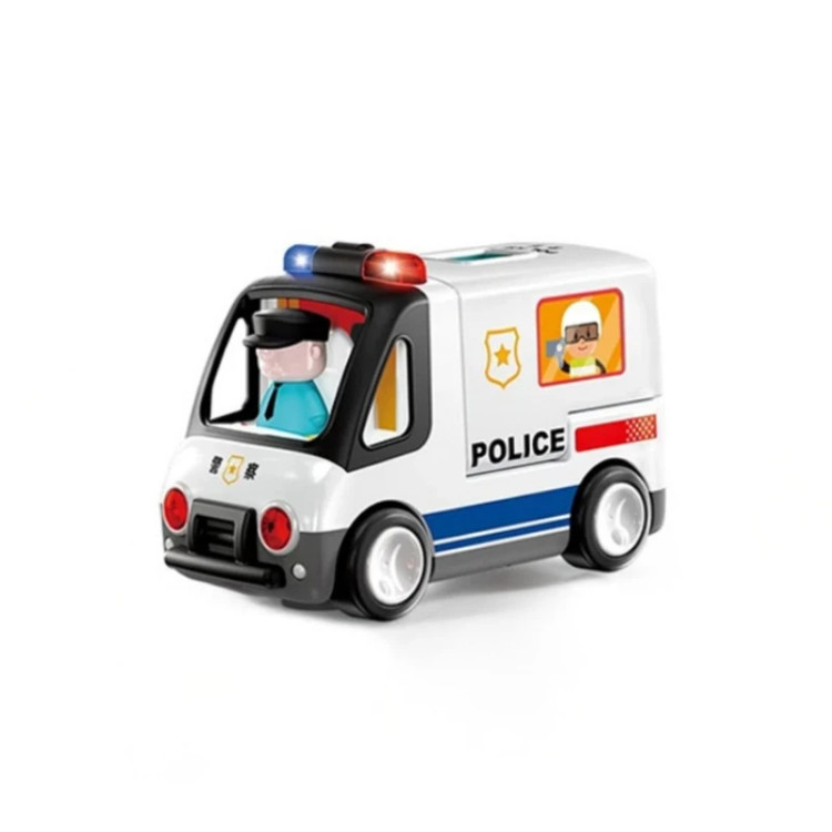 ماشین پلیس موزیکال هولا تویز HOLA TOYS 9985