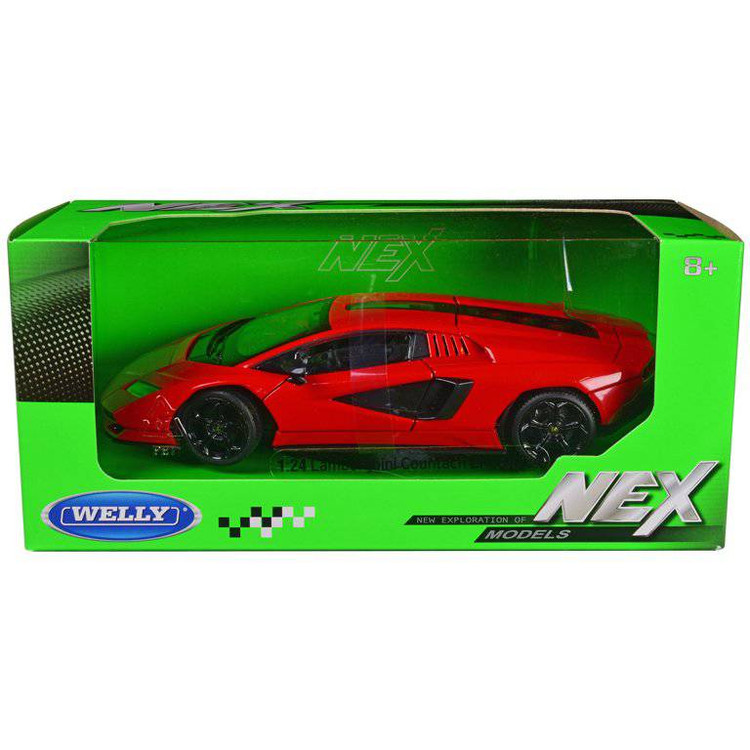 Lamborghini Countach LPI 800-4 Red (NEX) Diecast 1:24 Scale
