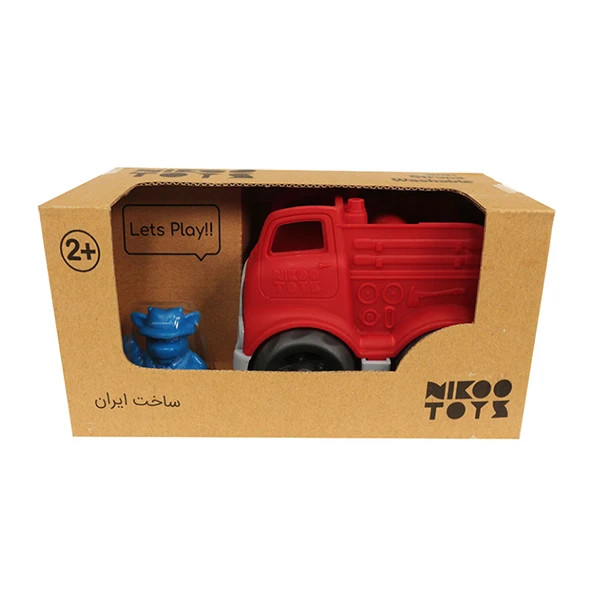 ماشین آتش نشانی کوچک پلاستیکی نیکو