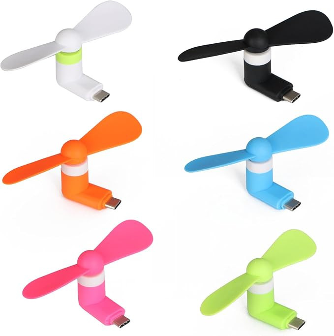 پنکه همراه مدل OTG Mini USB برای تایپ c