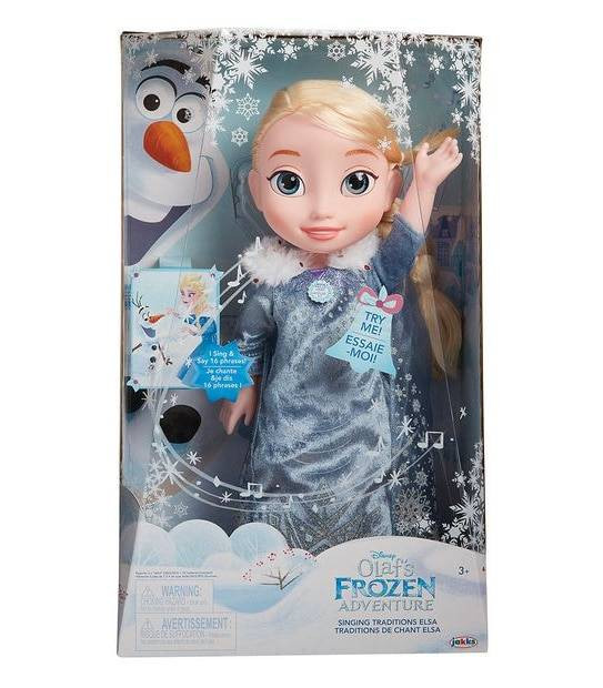 عروسک السا 35 سانتی آوازه خوان (دارای مجوز رسمی ساخت کالا از Disney)