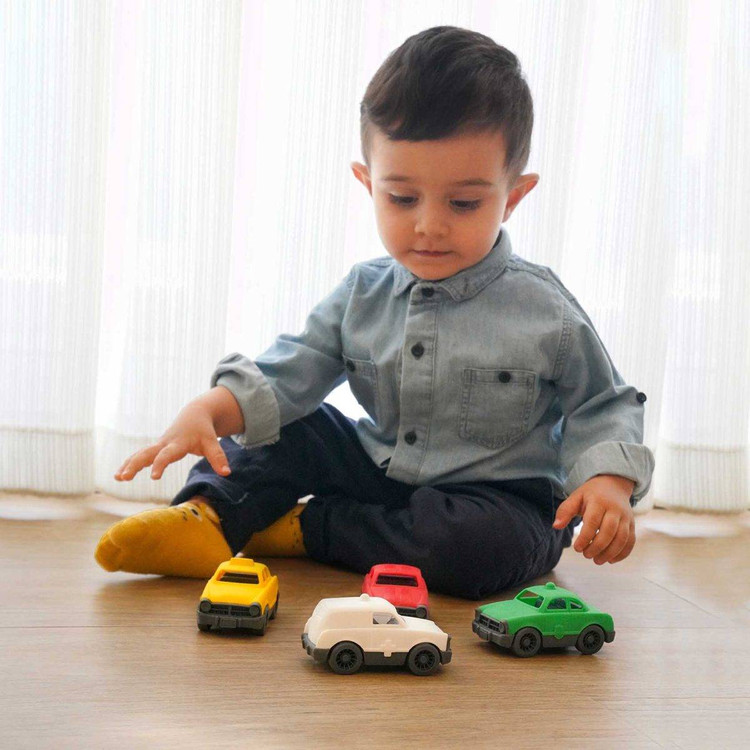 ست 4 عددی ماشین های پلاستیکی نشکن نیکو