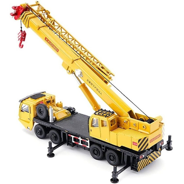 ماکت فلزی KDW جرثقیل تلسکوپی Mega Lifter مقیاس 1:55 با بوم متحرک