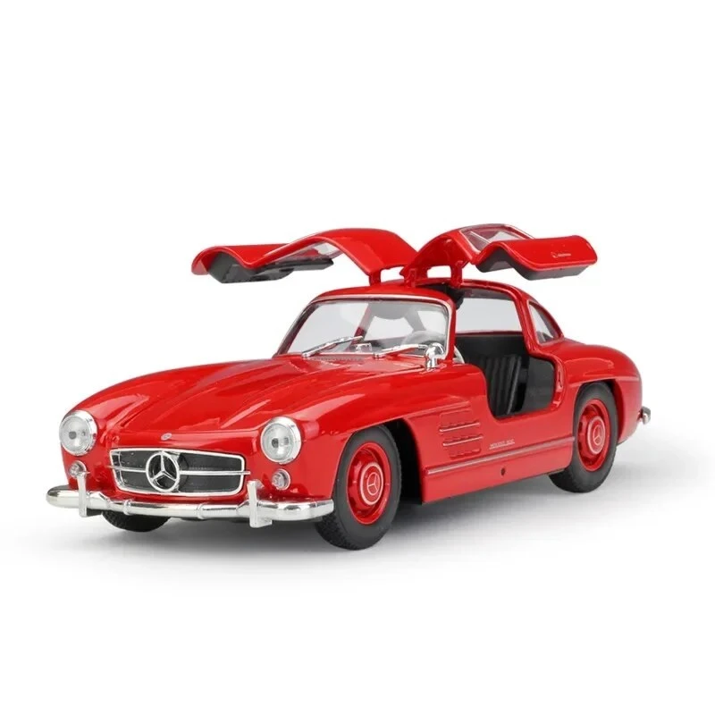 ماکت فلزی مرسدس بنز 300 SL با مقیاس 1:24 ویلی