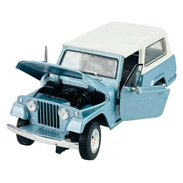 ماکت ماشین فلزی ویلی Welly مقیاس 1:24 Jeep Jeepster Commando 1967