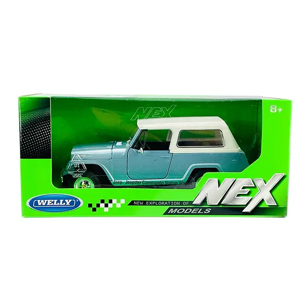 ماکت ماشین فلزی ویلی Welly مقیاس 1:24 Jeep Jeepster Commando 1967