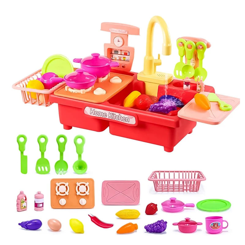اسباب‌بازی سینک ظرفشویی مدل HOME KITCHEN کد 240