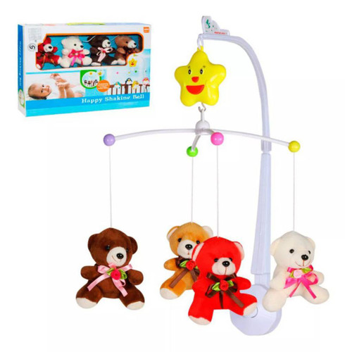 آویز تخت کودک مدل Happy Shaking Bell